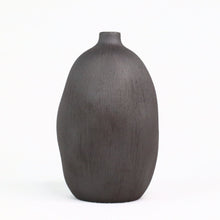 Load image into Gallery viewer, Cucumis Vase Ceramics Living Green Decor Black MEDIUM