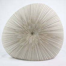 Load image into Gallery viewer, Mollusc Vase Pinstripe Ceramics Living Green Decor MEDIUM Brown