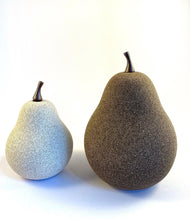 Load image into Gallery viewer, Pears Sand Ceramics Living Green Decor SAND PEAR SET OF 2 Brown/ White