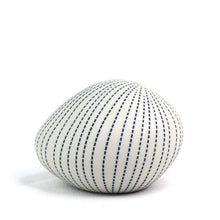 Load image into Gallery viewer, Pebble Chalk Pinstripe Ceramics Living Green Decor SMALL INK Pinstripe