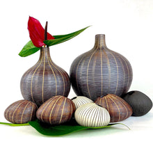 Load image into Gallery viewer, Pebble Sepia Ceramics Living Green Decor