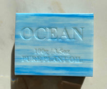 Load image into Gallery viewer, Plant Oil Luxury Fragrance Soaps Box of 8 Soap Living Green Decor Ocean Box of 8 Soaps