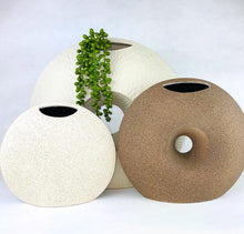 Load image into Gallery viewer, Sand Urchin Vases Ceramics Living Green Decor