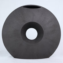 Load image into Gallery viewer, Sea Urchin Vases Ceramics Living Green Decor LARGE Charcoal