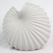 Load image into Gallery viewer, Spiral Vase Chalk Etch Ceramics Living Green Decor LARGE