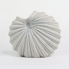 Load image into Gallery viewer, Spiral Vase Pinstripe Ceramics Living Green Decor SMALL