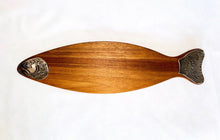 Load image into Gallery viewer, Trout Platter Wooden items Living Green Decor Blackwood