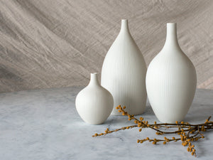 Bene Chalk vases Roshi Ceramics 