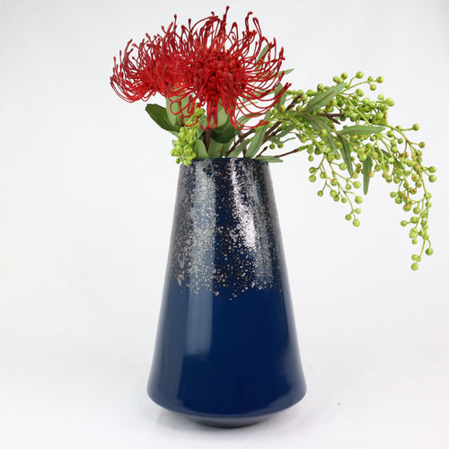 Cone Vase Ceramics Living Green Decor 