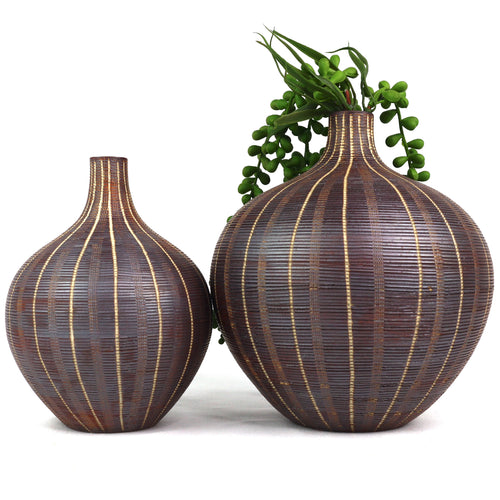 Congo Vase Ceramics Living Green Decor 
