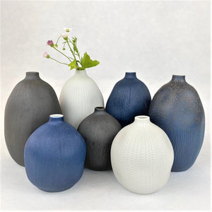 Bud Vases colour assortment Ceramic Porcelain Australia 