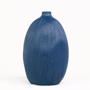 Cucumis Vase Ceramics Living Green Decor Blue MEDIUM 