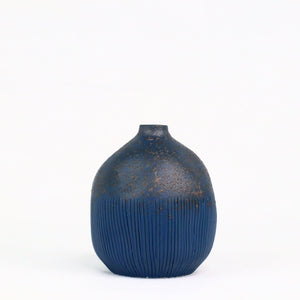 Cucumis Vase Ceramics Living Green Decor Blue Speckle SMALL 