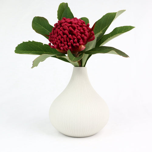 Droplet Vase Ceramics Living Green Decor 