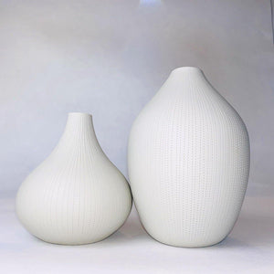 Droplet Vase Ceramics Living Green Decor 