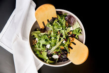 Load image into Gallery viewer, Huon Hands Salad Servers Wooden items Living Green Decor 
