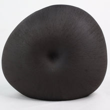 Load image into Gallery viewer, Mollusc Vase Monochrome Ceramics Living Green Decor LARGE Black 
