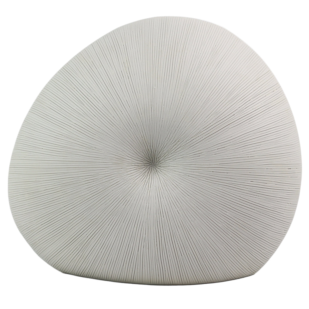Mollusc Vase Monochrome Ceramics Living Green Decor LARGE White 