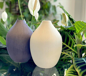 Myrtea black white Vase Ceramics Australia 