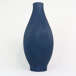 Nautilus Vase Ceramics Living Green Decor LARGE Navy 