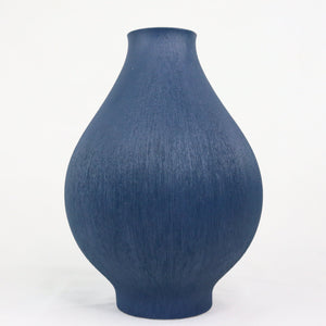 Nautilus Vase Ceramics Living Green Decor MEDIUM Navy 