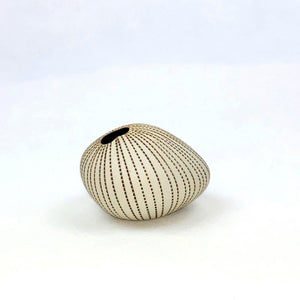 Pebble Chalk Pinstripe Ceramics Living Green Decor SMALL 