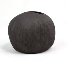 Load image into Gallery viewer, Pebble Charcoal Ceramics Living Green Decor MEDIUM Black 
