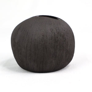 Pebble Charcoal Ceramics Living Green Decor MEDIUM Black 