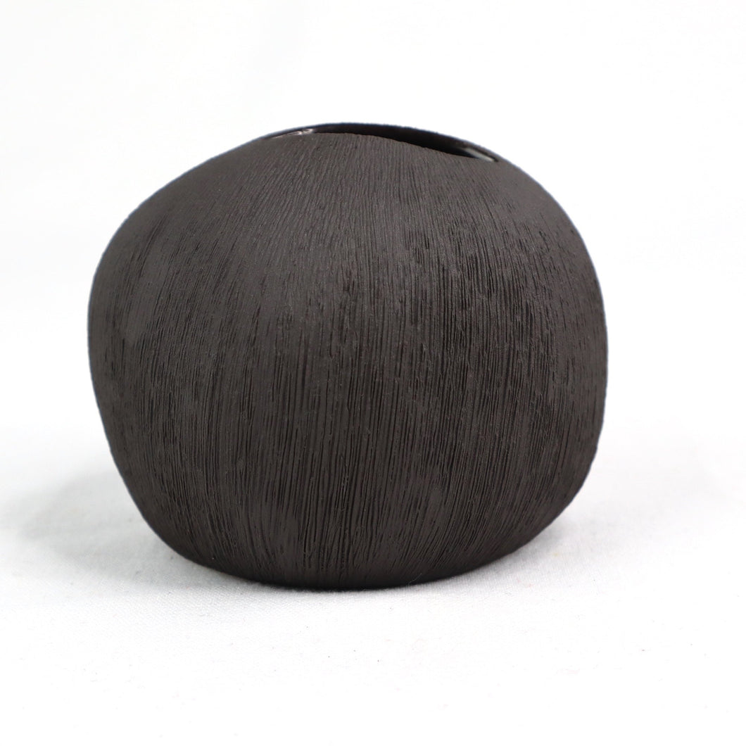 Pebble Charcoal Ceramics Living Green Decor MEDIUM Black 