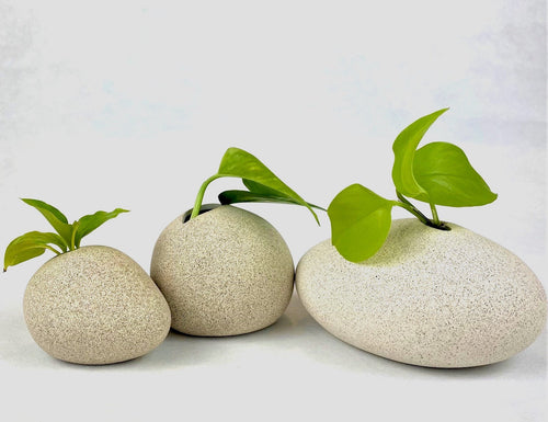 Pebble Sand Sets Ceramics Living Green Decor 