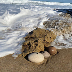 Pebble Sand Sets Ceramics Living Green Decor 