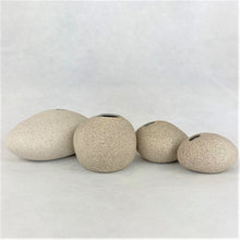 Load image into Gallery viewer, Pebble Sand Sets Ceramics Living Green Decor White Sand Set of 4 
