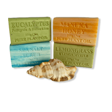 Load image into Gallery viewer, Plant Oil Luxury Fragrance Soaps Box of 4 Soap Living Green Decor 
