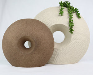 Sand Urchin Vases Ceramics Living Green Decor 