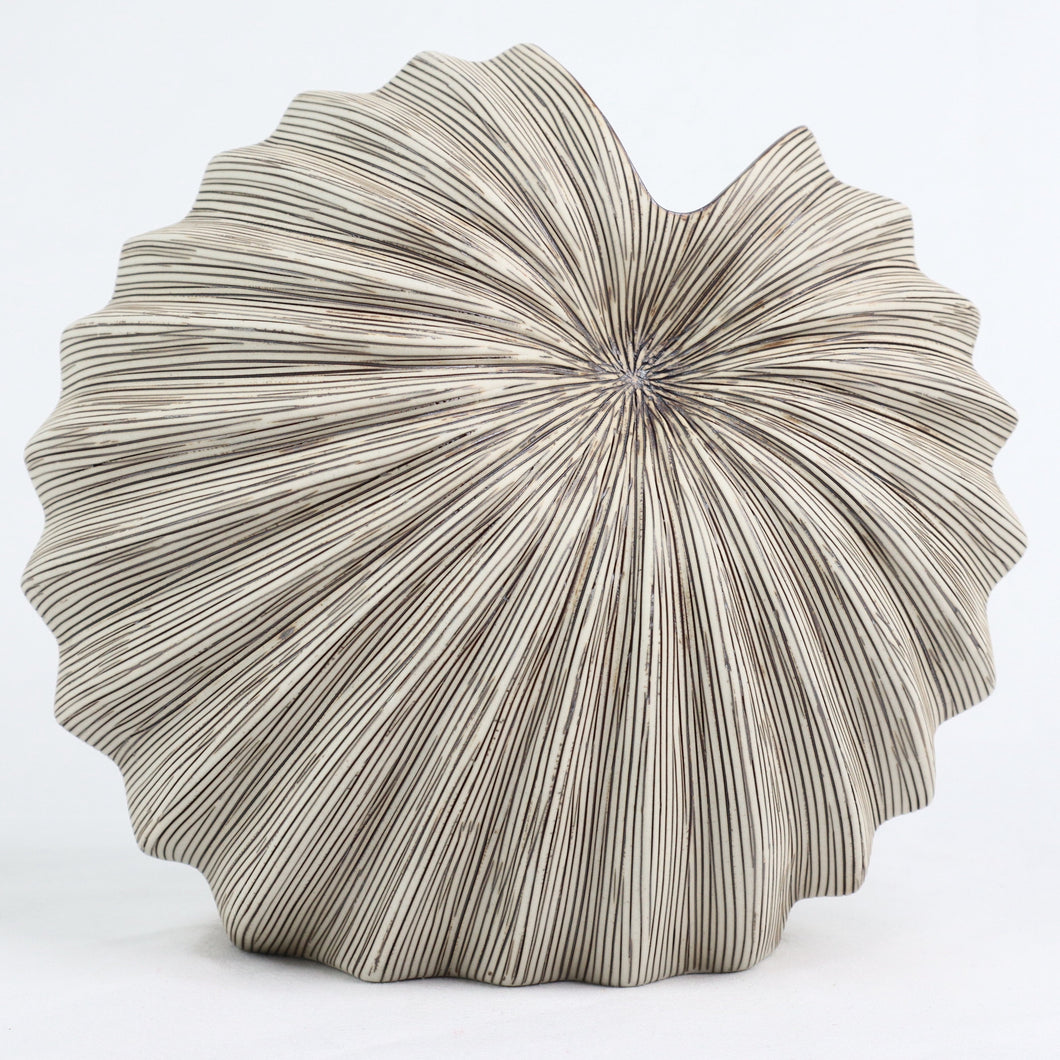Spiral Vase Brown Ceramics Living Green Decor MEDIUM 