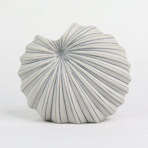Spiral Vase Pinstripe Ceramics Living Green Decor SMALL 