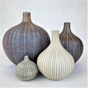 Swell Vase Ceramics Living Green Decor 