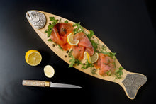 Load image into Gallery viewer, Trout Platter Wooden items Living Green Decor 
