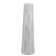 Load image into Gallery viewer, Tube Vase Ceramics Living Green Decor LARGE Stripe 

