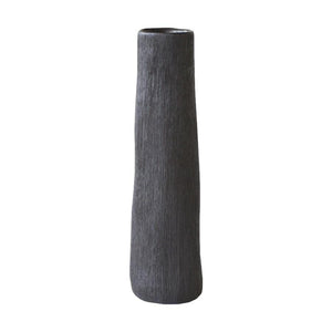 Tube Vase Ceramics Living Green Decor MEDIUM Charcoal 
